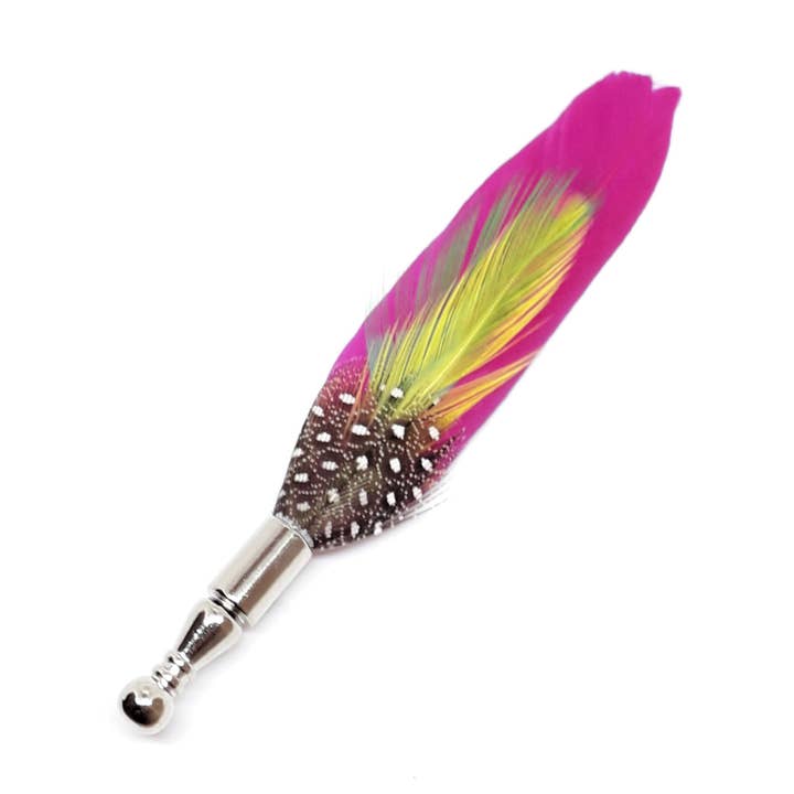 Roze veer reversspeldje voor wholesale door Mrlapel