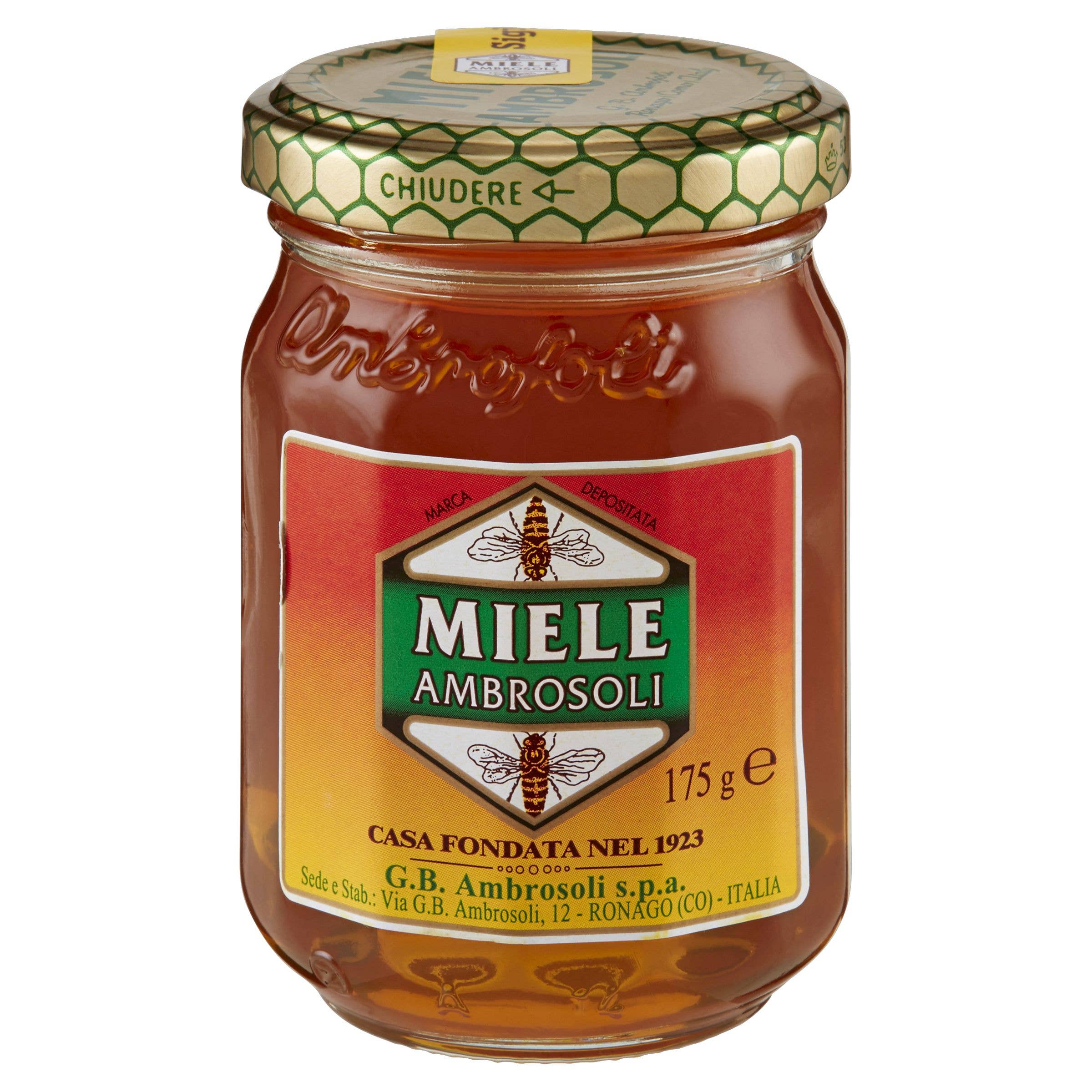 Ambrosoli - Wholesale Honey - Flower Honey Jars 175g1