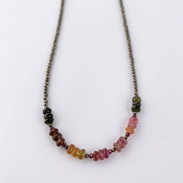 Susan Roberts Jewelry - Wholesale Beaded/Pearl Necklace - Tourmaline Iris Necklace1