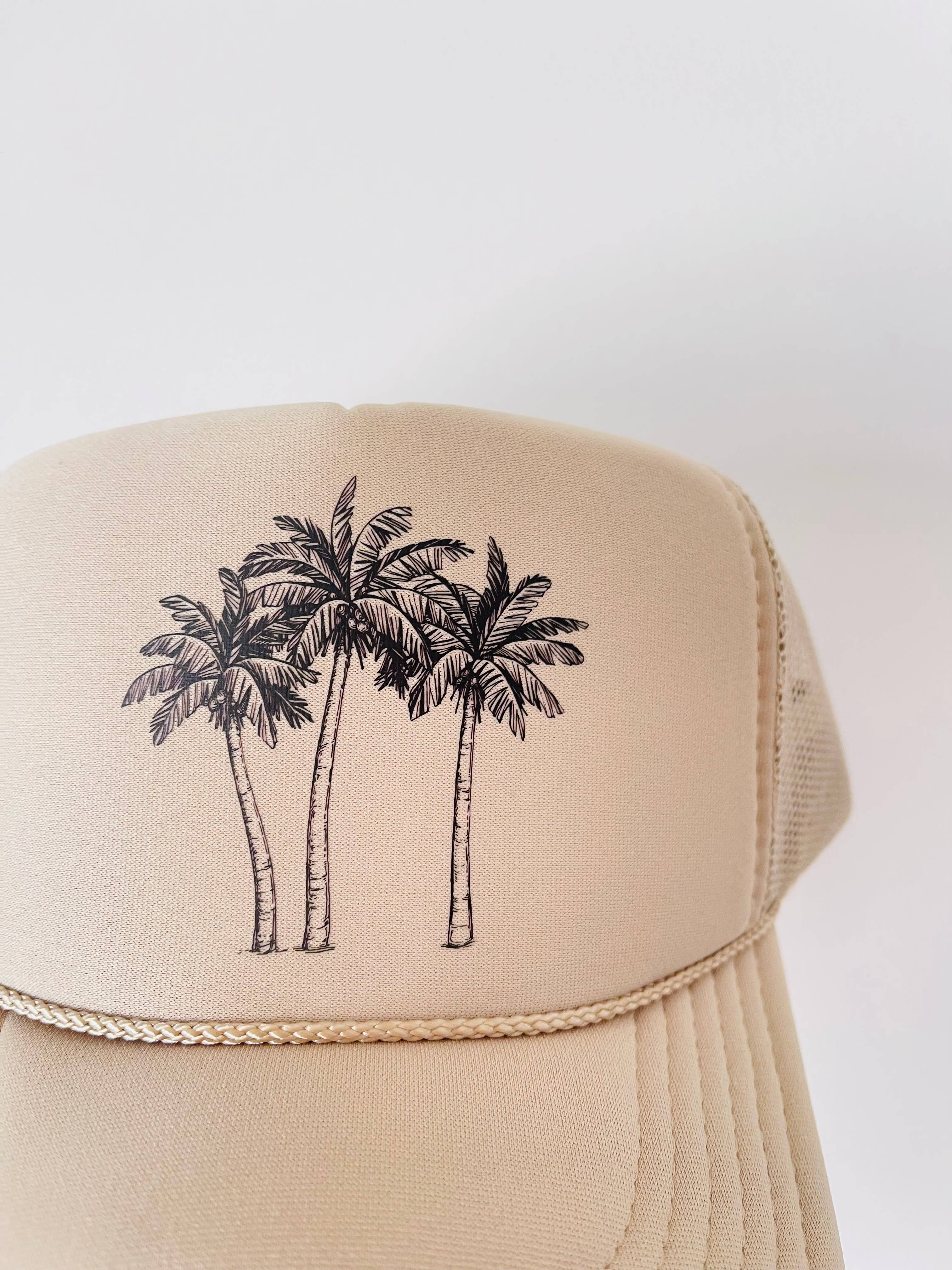 Rad Hat Society – wholesale Trucker hat – Unisex – Palm Trees9
