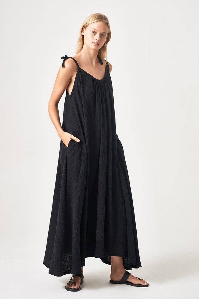 Honour Apparel - Wholesale Dress - Women's - Tie Me Maxi0