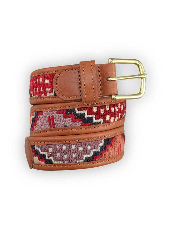 Sumak Kilim Belt - Size 36 for wholesale by Artemis Design Co.
