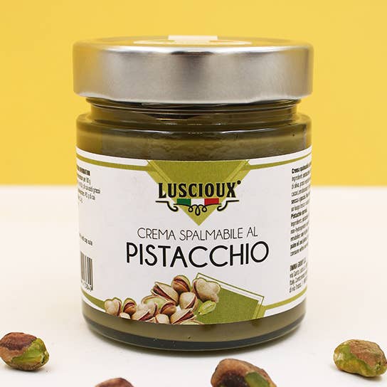 LUSCIOUX - OMNIA GROUP SRL - Wholesale Nut Butter - 45% Pistachio spread | 200 g0
