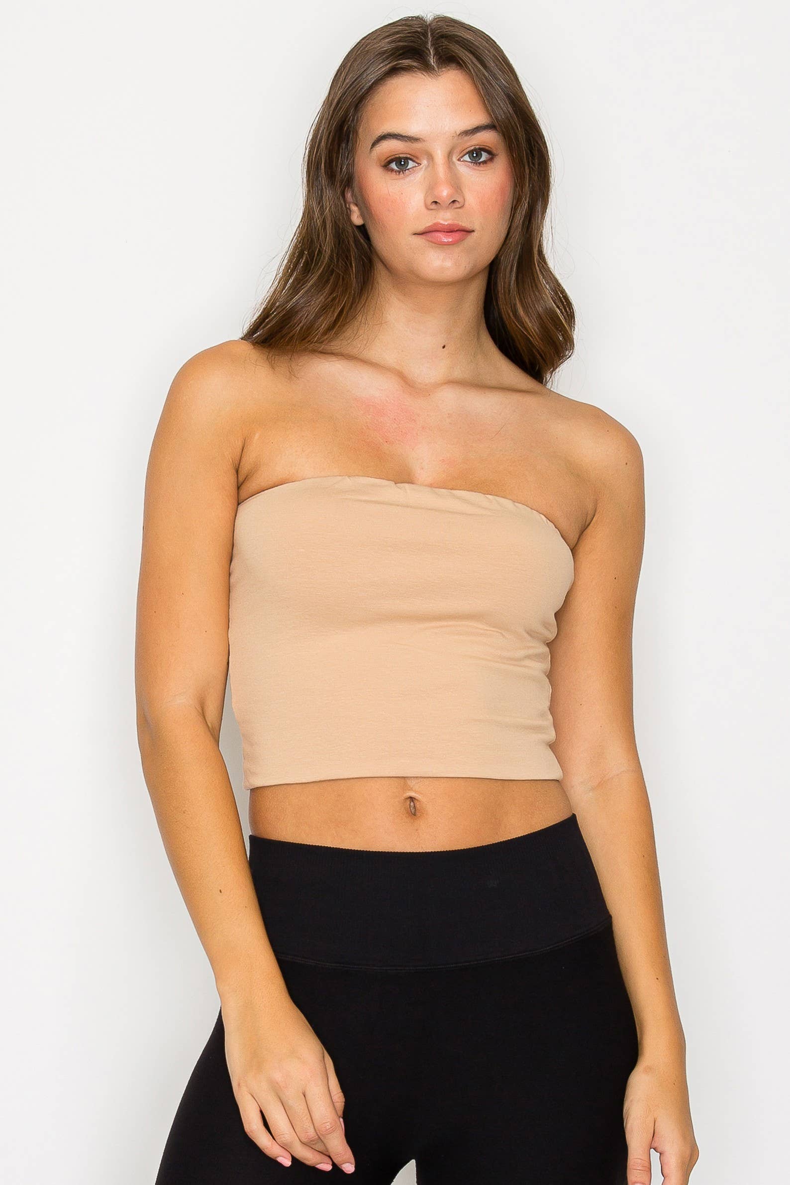 Vanilla Monkey - Wholesale Knit Top - Women's - Double Layered Tube Top3
