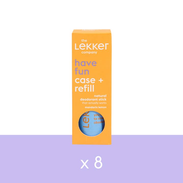 Deodorant refill starter - have fun for wholesale by The Lekker Company