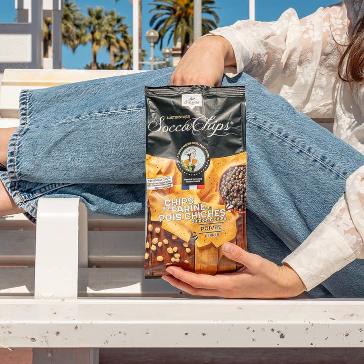 Socca Chips® - Wholesale Crisps - Chickpea flour chips - Pepper5