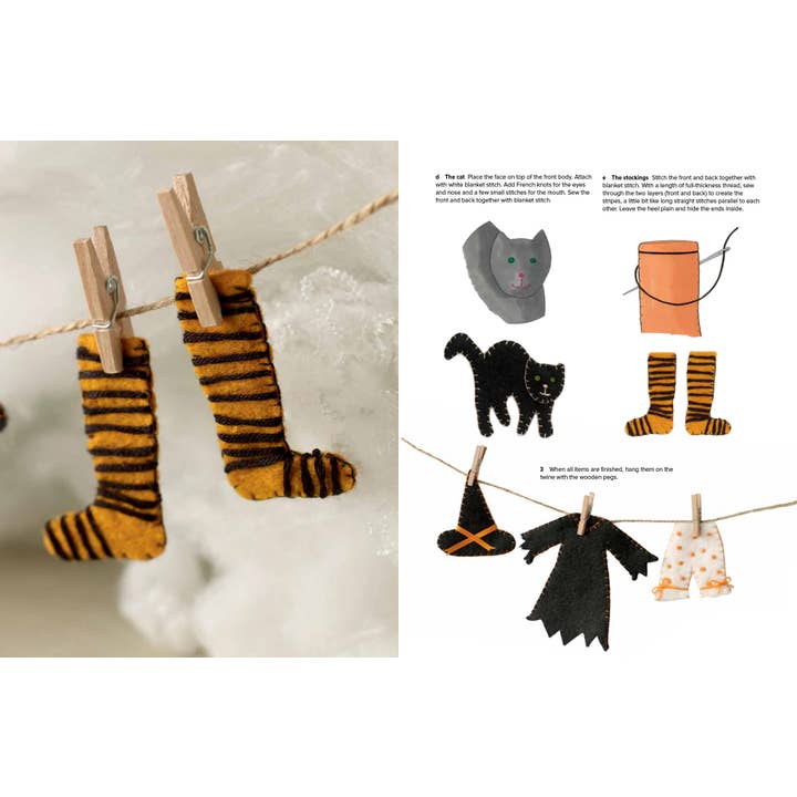 Penguin Random House LLC - Wholesale Crafts, Hobbies & DIY - A Year of Felt Decorations12