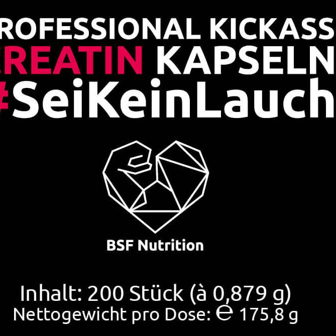 BSF Nutrition - Wholesale Oral Supplement/Vitamin - Creatine capsules1