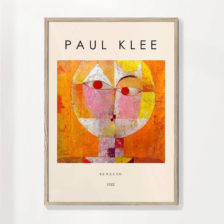 Artesta - Wholesale Poster - Senecio Exhibition - Paul Klee 5