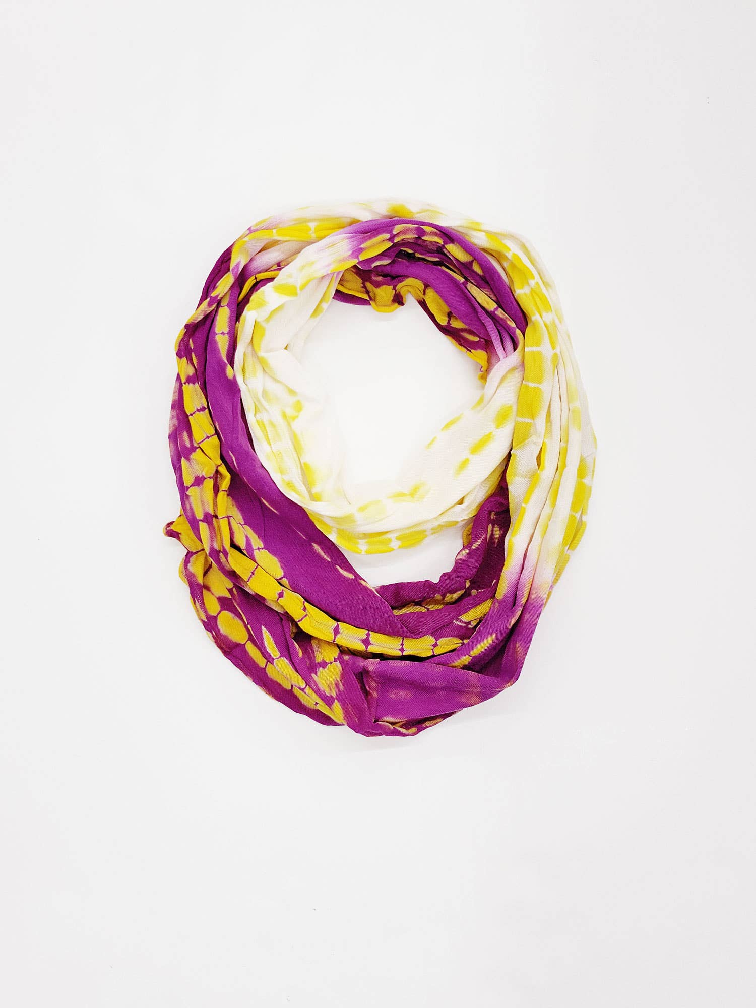 Raj Trading & Imports (USA) Inc. - Wholesale Scarf - Women's - India Infinity Tie Dye Print Scarf2