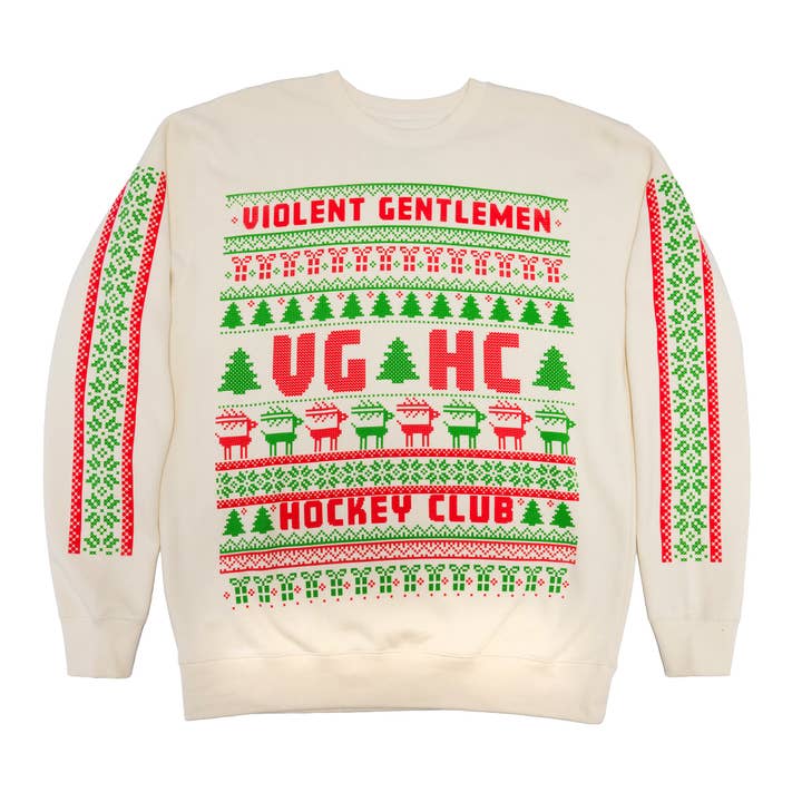Yuletide Crew Neck for wholesale by Violent Gentlemen