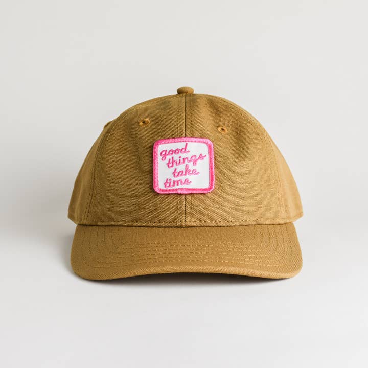 Endless August Supply Co. - Wholesale Baseball Cap - Unisex - Good Things Take Time Hat1