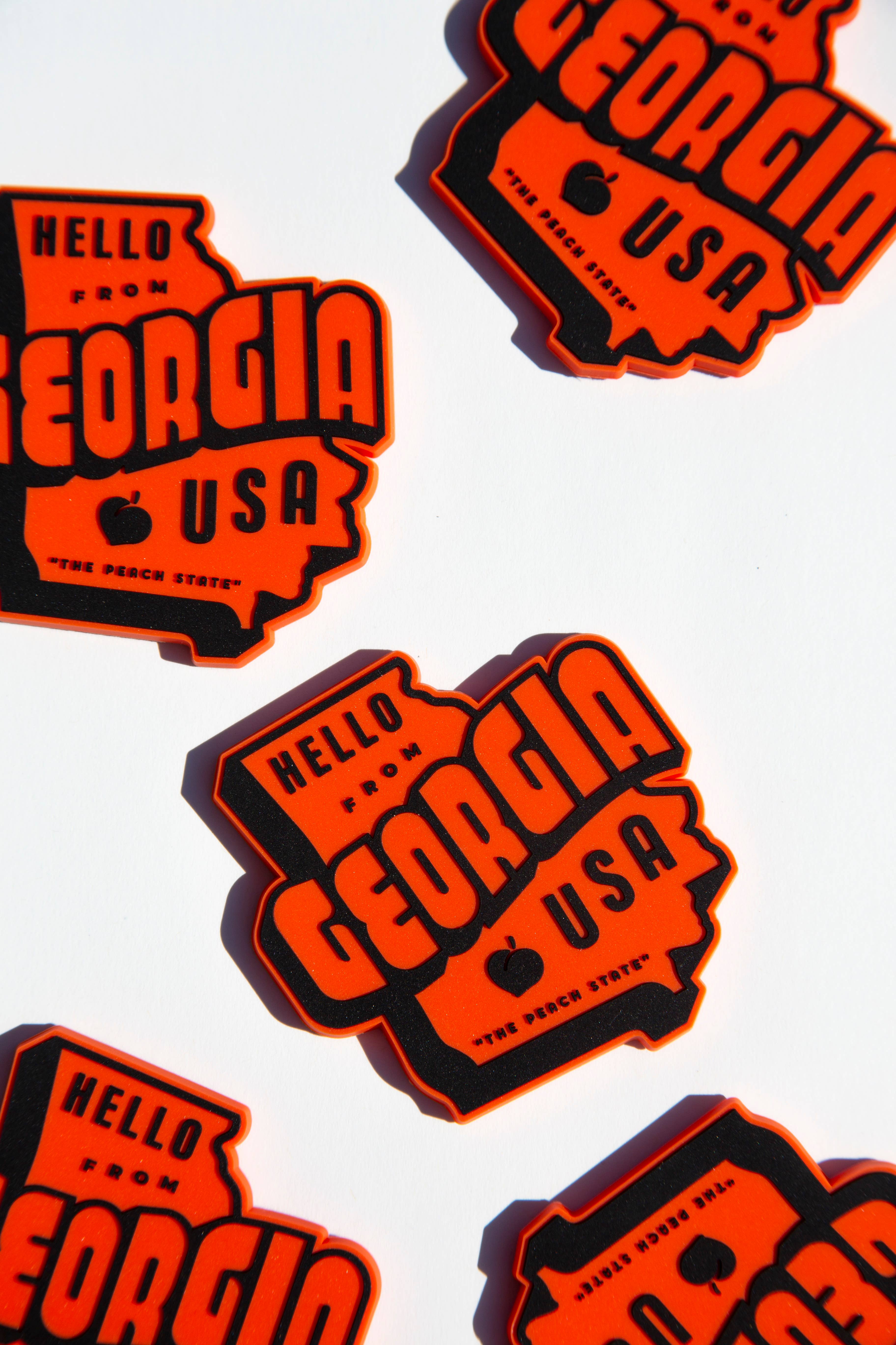 Stuff Worldwide - Wholesale Magnet - Hello From Georgia State Magnet2
