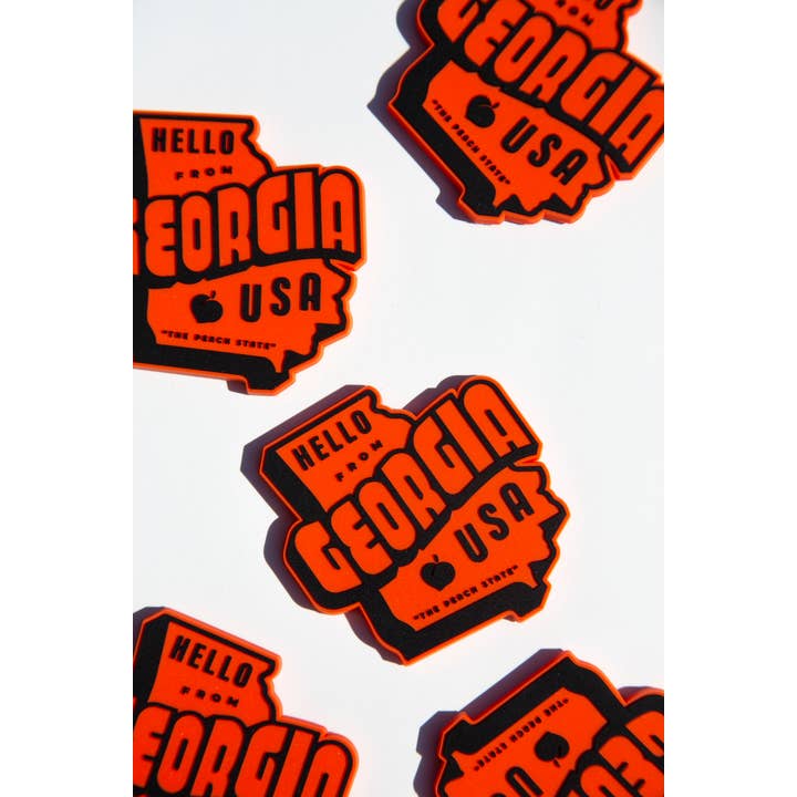 Stuff Worldwide - Wholesale Magnet - Hello From Georgia State Magnet2
