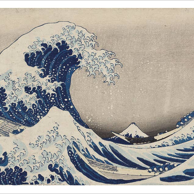 Pomegranate - Wholesale Stationery/Notecard Set - Hokusai: Landscapes Boxed Notecard Assortment4