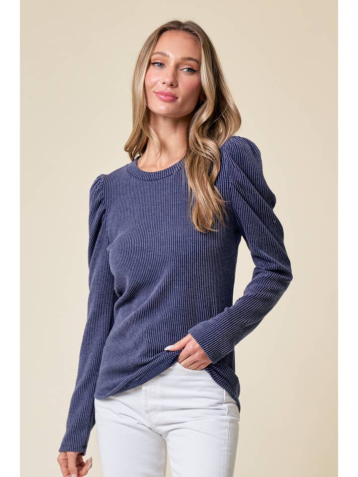 lovely melody - Wholesale Knit Top - Women's - LMT4604-Cece Solid Long Sleeve Top12