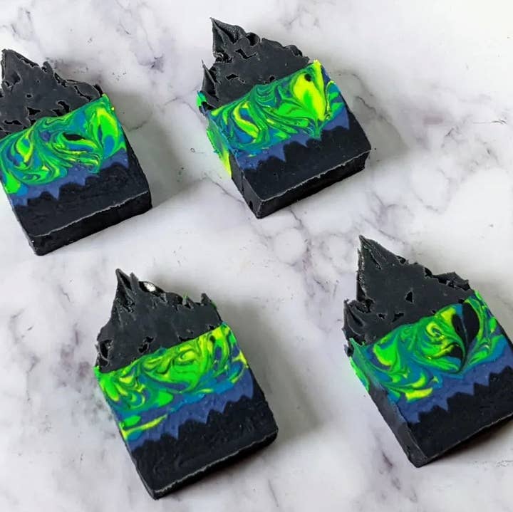 The Loopy Spoonie - Wholesale Bar Soap - Northern Lights Aurora Bar Soap0