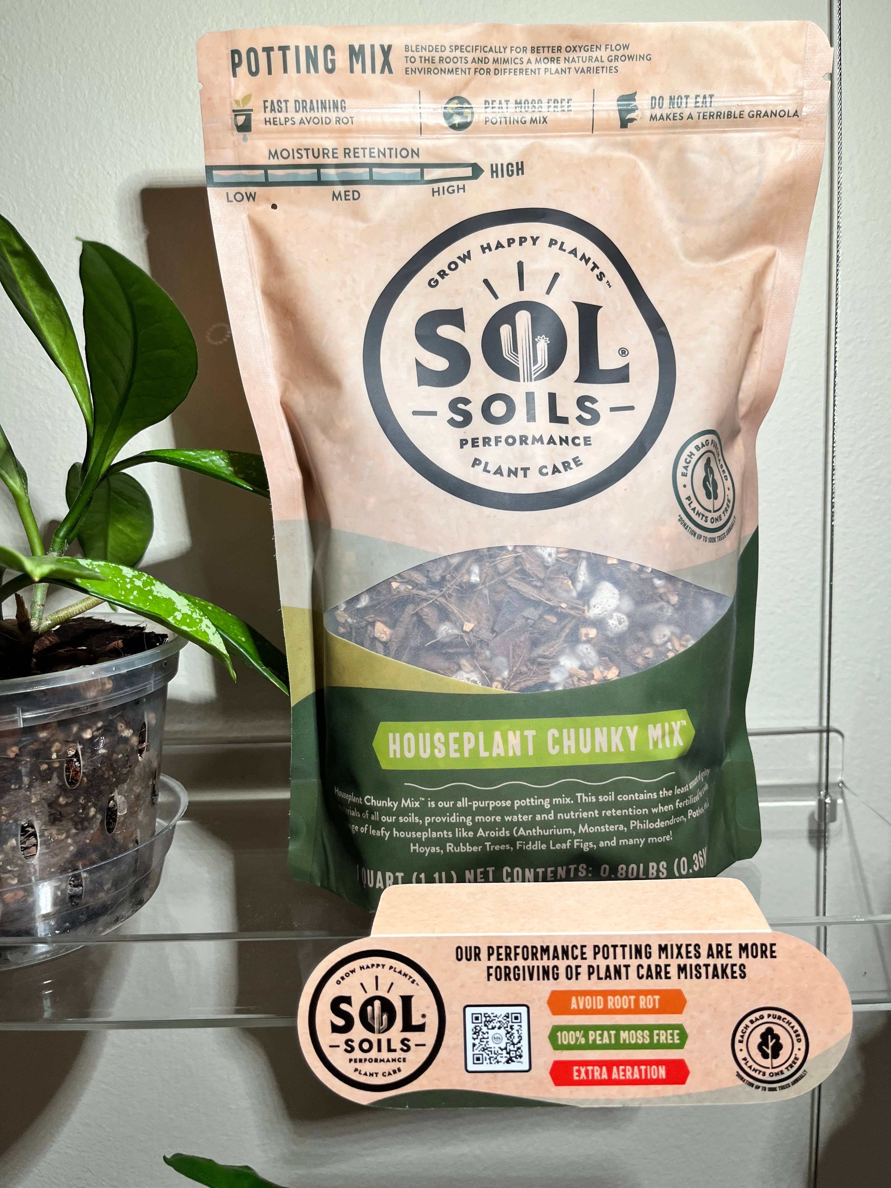 Sol Soils - Vente Terreau de plantation/rempotage - Présentoir à étagère recto-verso : Additifs de sols et de biotiques du sol2