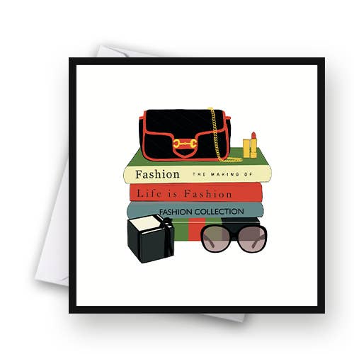 Fashion Books: biglietto d'auguri GG per la vendita all'ingrosso da parte di Catherine Loves