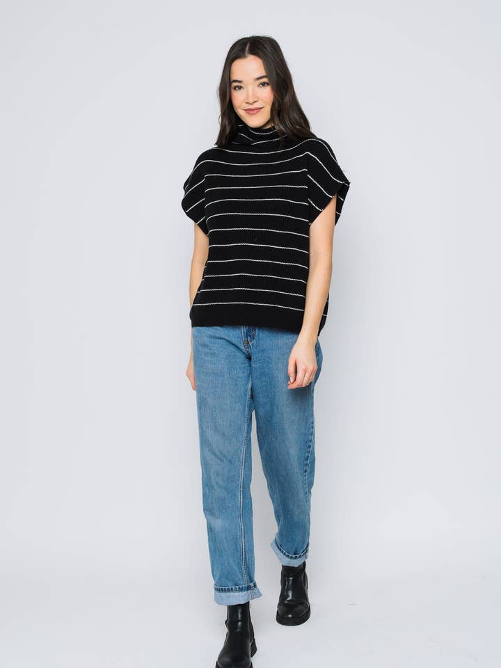 Cuello en forma de embudo sin mangas Shawna para venta al por mayor de ORB