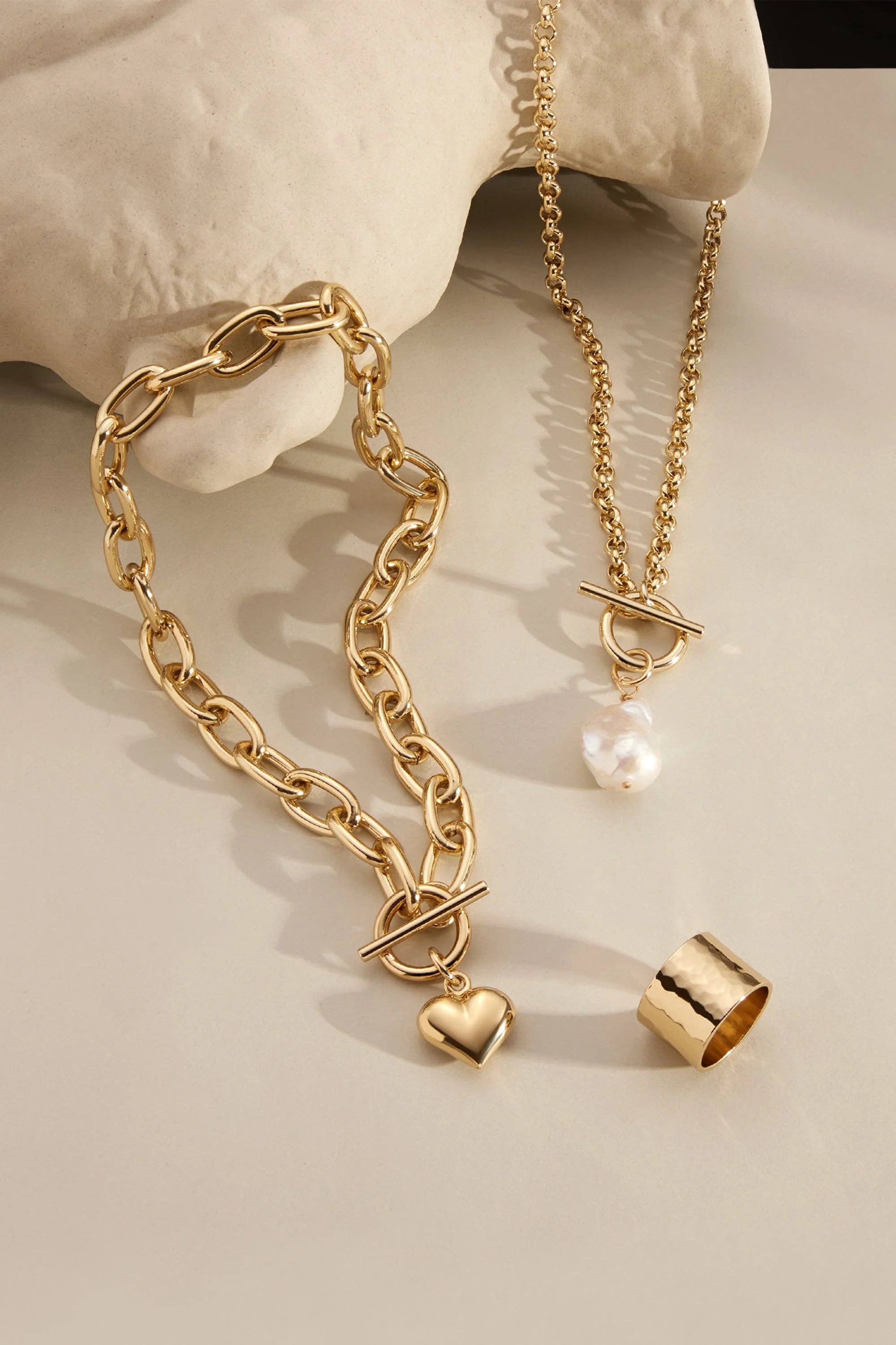 Eklexic - Wholesale Band/Stacked Ring - Hammered Wide Ring7