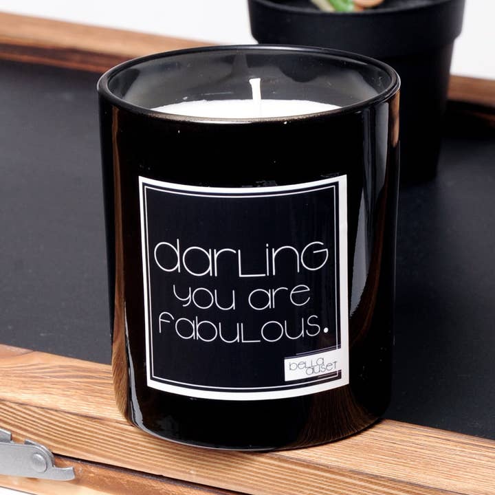 Darling You Are Fabulous (Soy Candle in 6 Fragrant Options) for wholesale by Bella Auset
