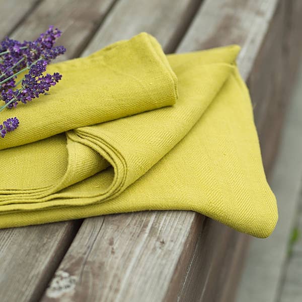 LinenMe - Wholesale Hand Towel - Linen Hand Towels Citrine Lara2