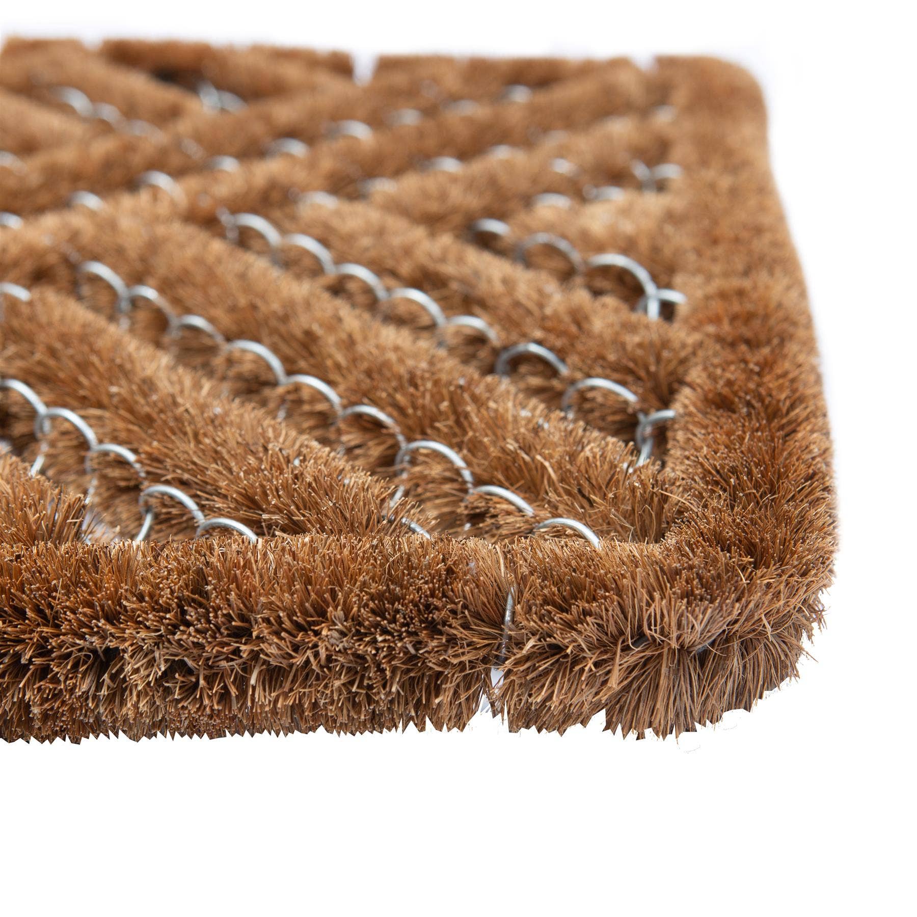 Rinkit Ltd – wholesale Door mat – Nicola Spring Coir Scraper Door Mat - 60 x 40cm - Open4