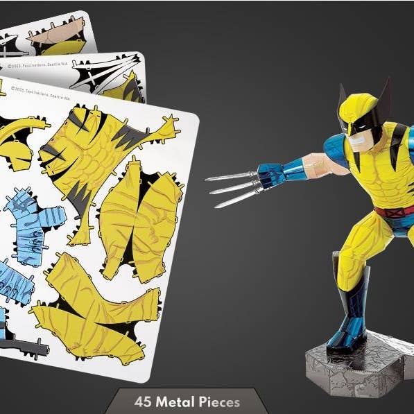 Metal Earth - Wholesale DIY Craft Kit - Wolverine Metal Earth Model Kit