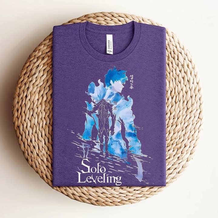 TheKingShirt - Wholesale Screen Printed T-Shirt - Unisex - Igris Solo Leveling T-Shirt - Necromancer Anime Graphic Tee3