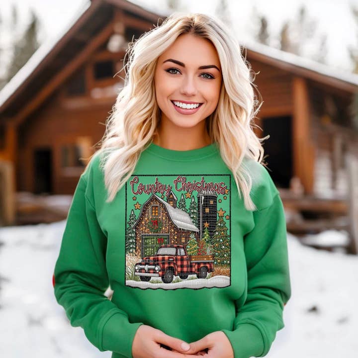 Simple Tymes - Wholesale Sublimation Transfer - Country Christmas DTF Print3