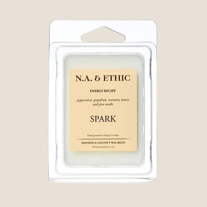 SPARK : La cire aux huiles essentielles fond pour la vente par N.A. & ETHIC