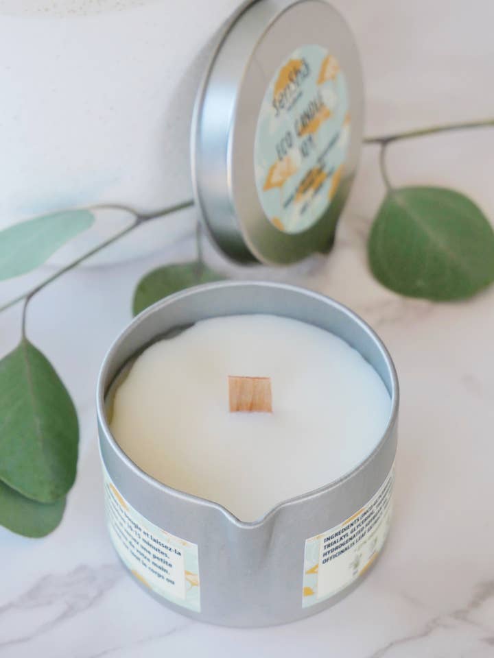 Eco Candle Joy, massage candle 100ml for wholesale by SenShâ Cosmetics Sàrl