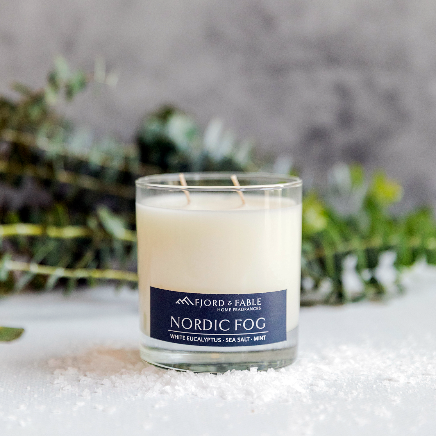 FJORD & FABLE - Wholesale Jar/Filled Candle - Nordic Fog Candle0