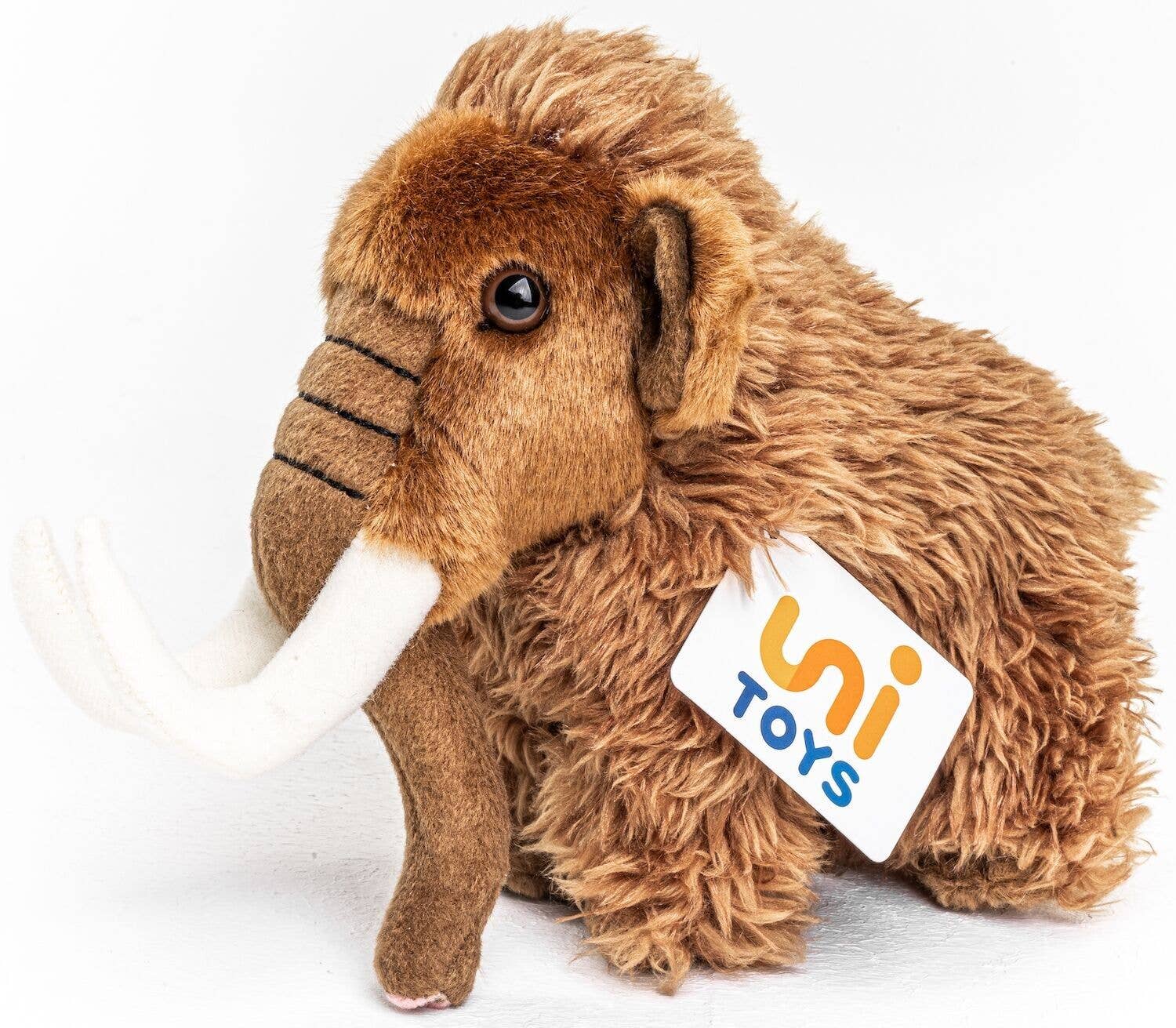 Uni Toys - Wholesale Stuffed/Plush Toy - Kids & Baby - Mammoth, small - 16 cm (height) - cuddly/plush toy2