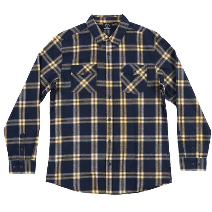 Burnside - Wholesale Button Down Shirt - Men's - Mens Flannel Shirt3