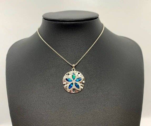 Darlene's Shells - Wholesale Pendant/Charm Necklace - BOLO SANDDOLLAR