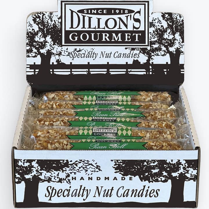 Dillon Candy Company - Wholesale Nougat - Pecan Log Roll, 4 oz.