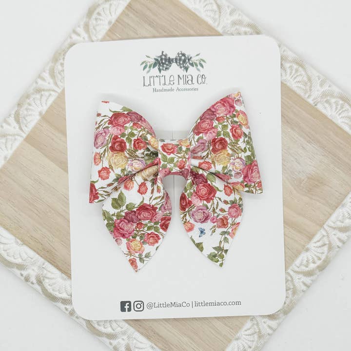 Marie Clip Rosas da Primavera por atacado de Little Mia Co.
