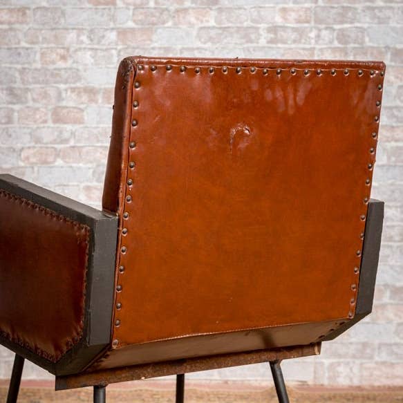 Antique Arte y Decoración - Wholesale Stoel - Antieke treinstoel4