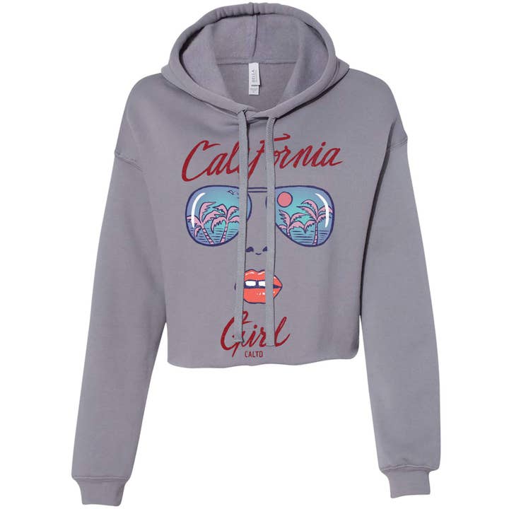 Sudadera con capucha California Girl Glasses para venta al por mayor de State Bliss