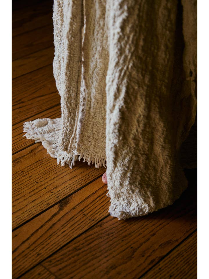 Herderin - Wholesale Skirt - Women's - Meisje Maxi A-line Tie Skirt in Organic Handwoven Cotton