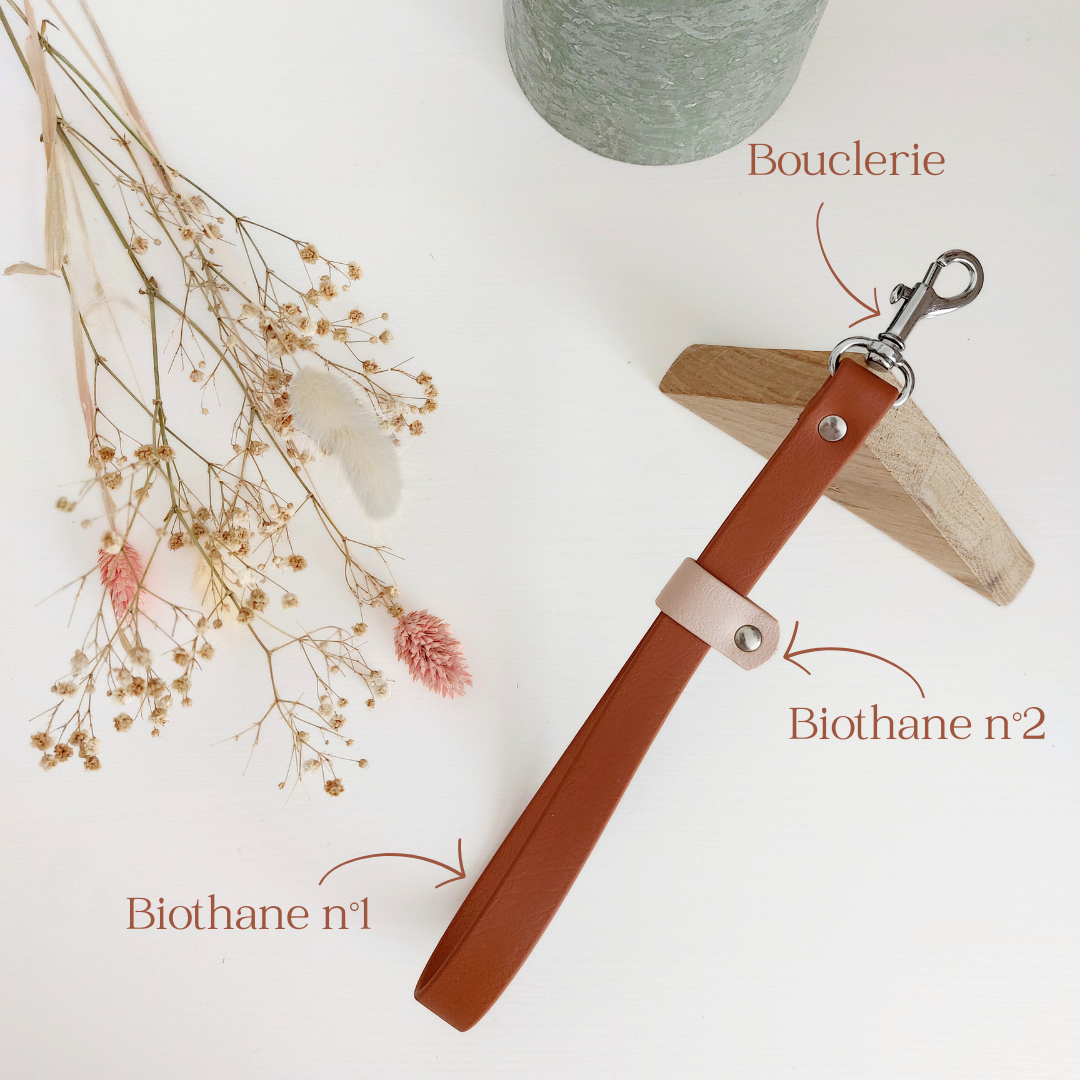 Truffe & Flair - Vente Accessoire de toilettage – hors chat et chien - Range longe chien - Biothane - 32 coloris au choix 1