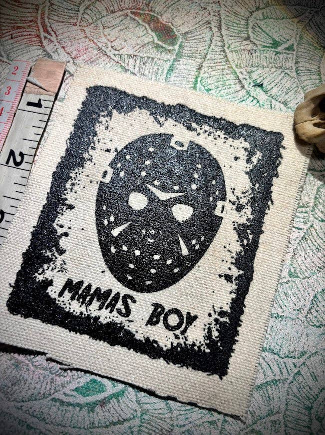 Three Raccoons - Vendita all'ingrosso Toppe - Jason, il cocco di mamma, patch di Venerdì 13.7