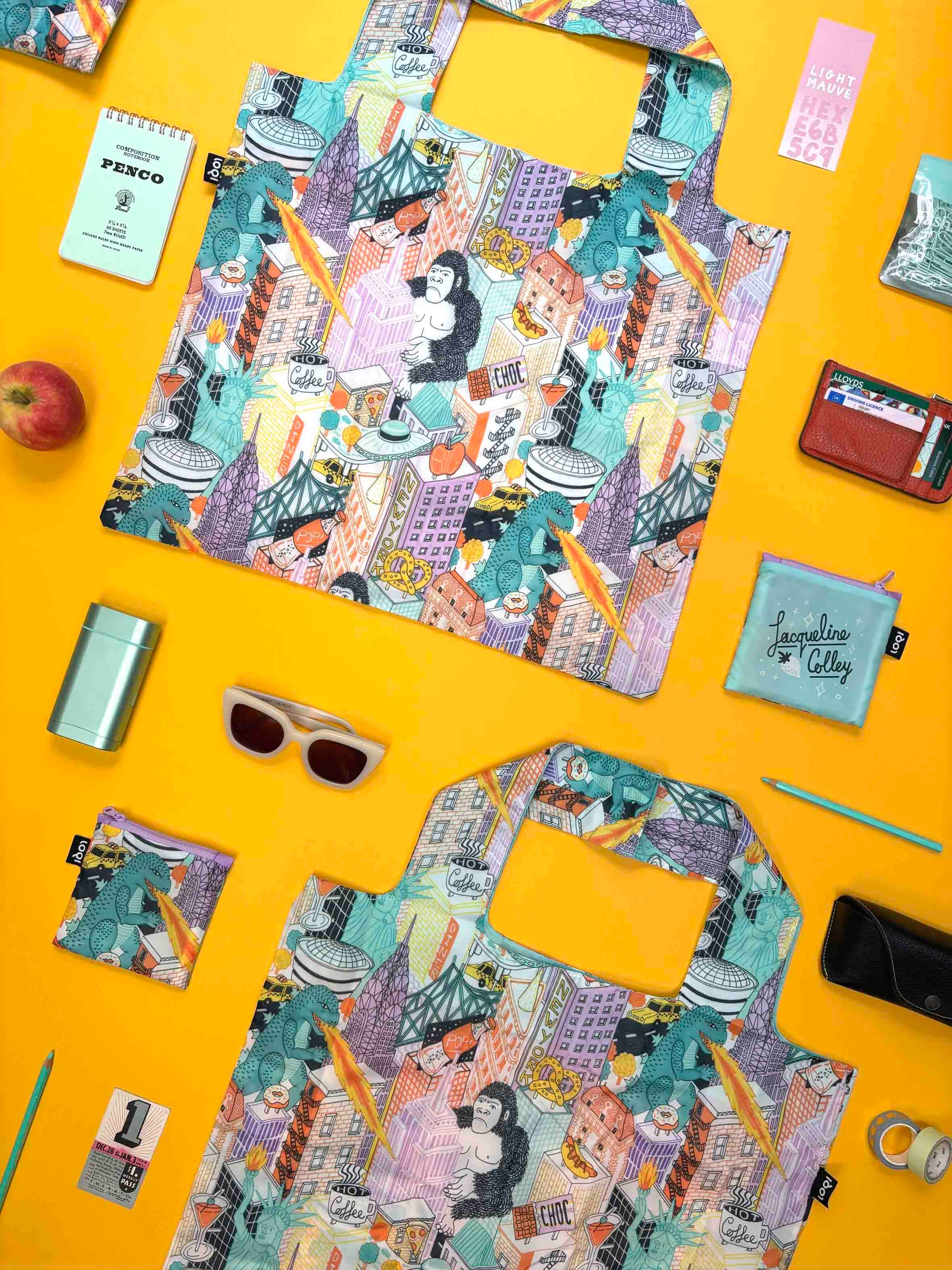 Jacqueline Colley – wholesale Tote bag – Women's – Pop Culture New York Recycled Bag 2