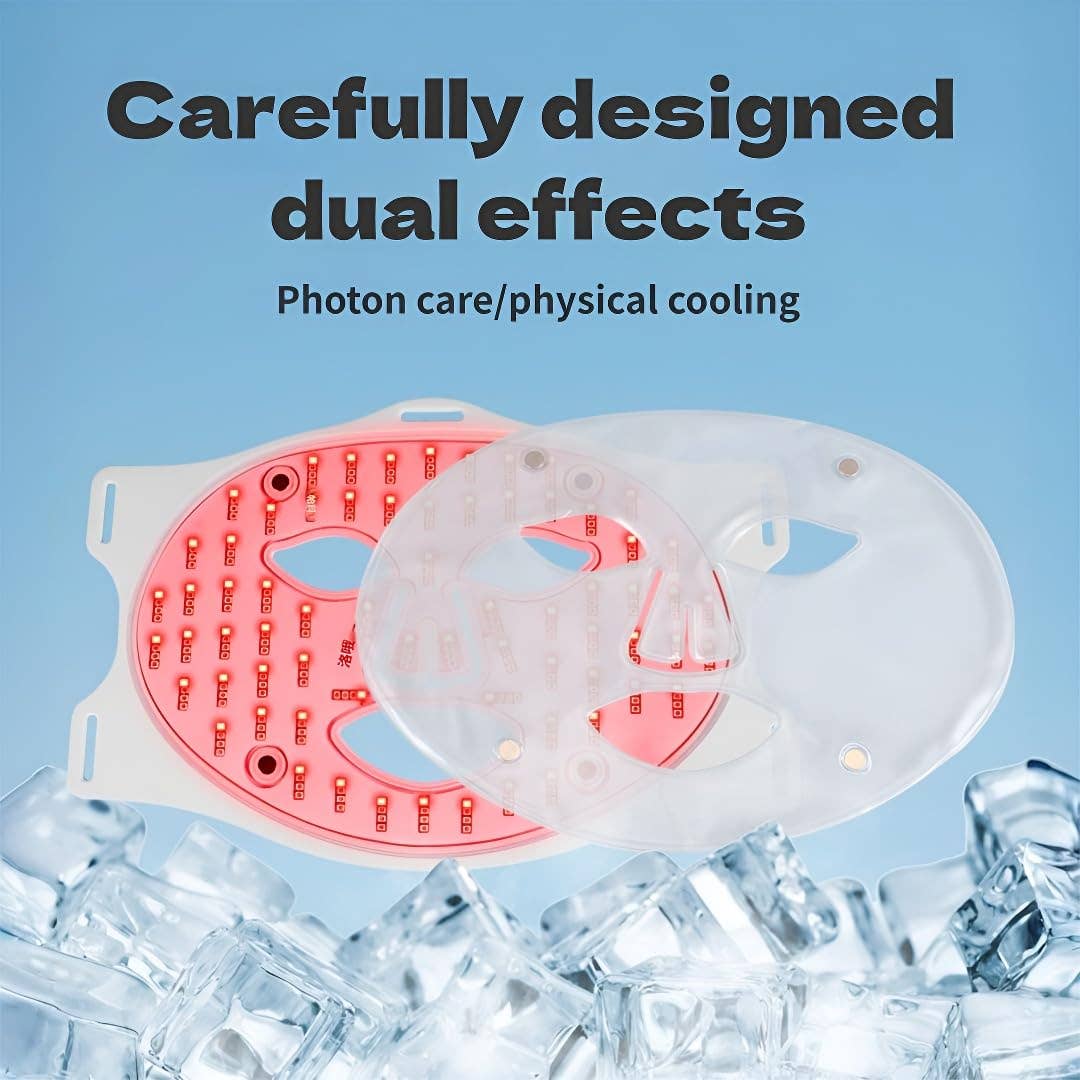 VIGOR - Wholesale Skincare Face Mask - Ice Cooling Mask Near Infrared LED Face Red Light Therapy4