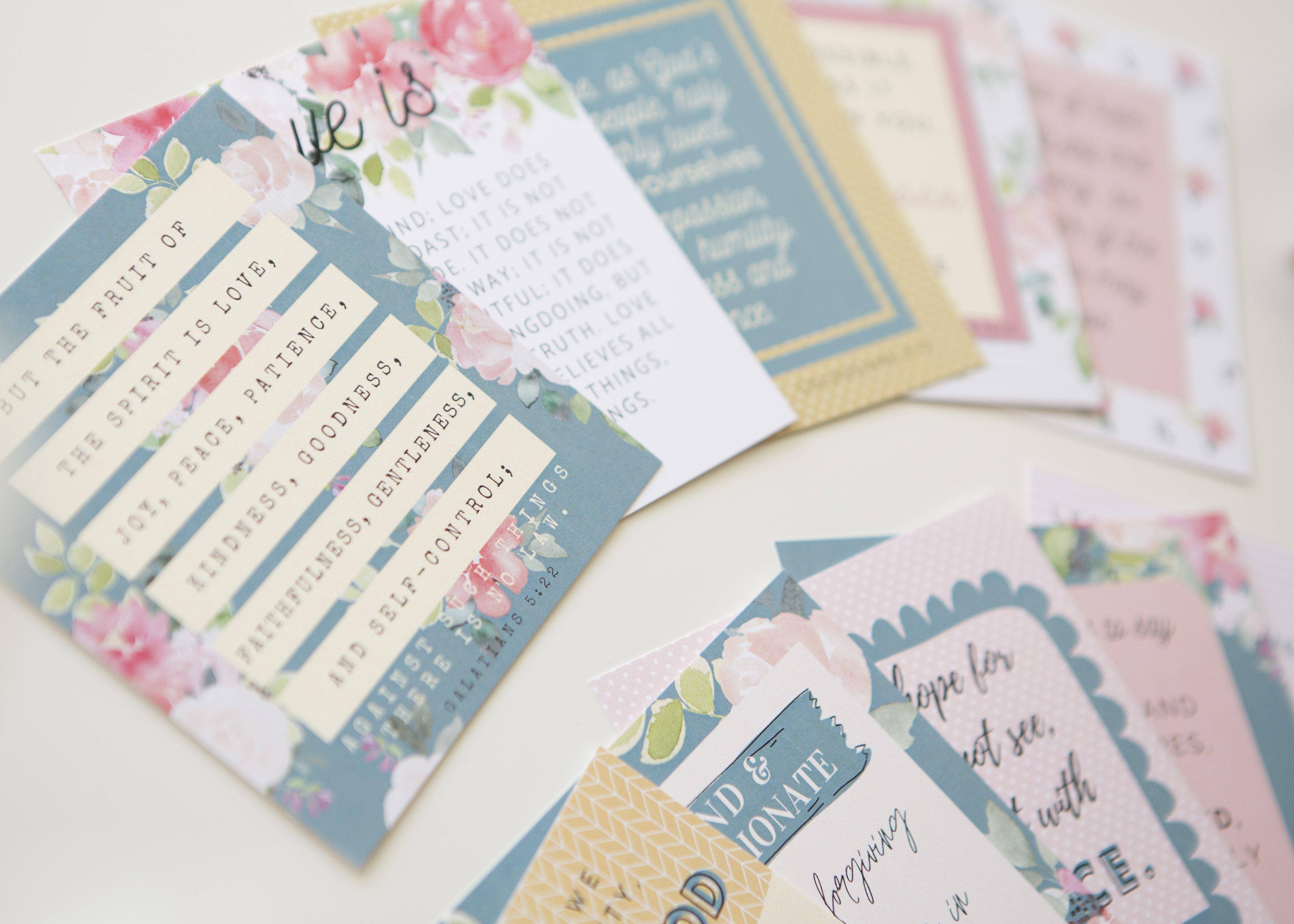 Chosen & Cherished - Wholesale Stationery/Notecard Set - Fruit of the Spirit Verse Cards3