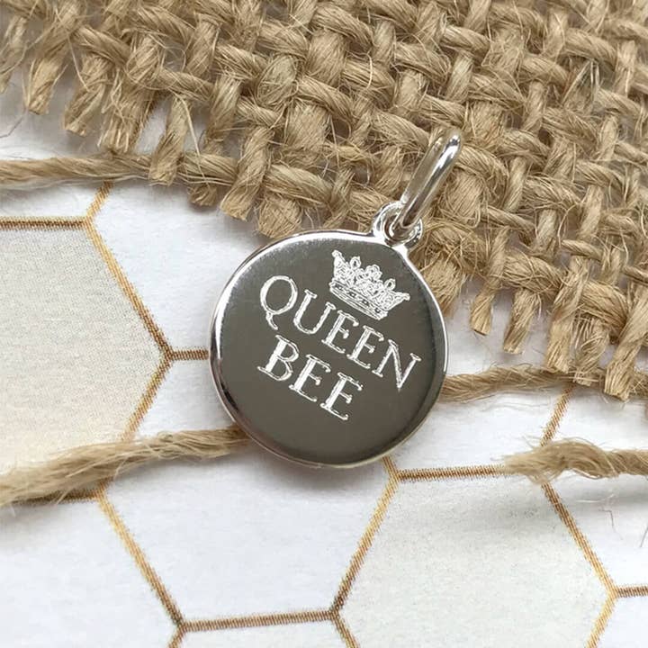 Gecko Jewellery - Wholesale Individual charm/pendant - 12mm Engravable Disc Pendant4