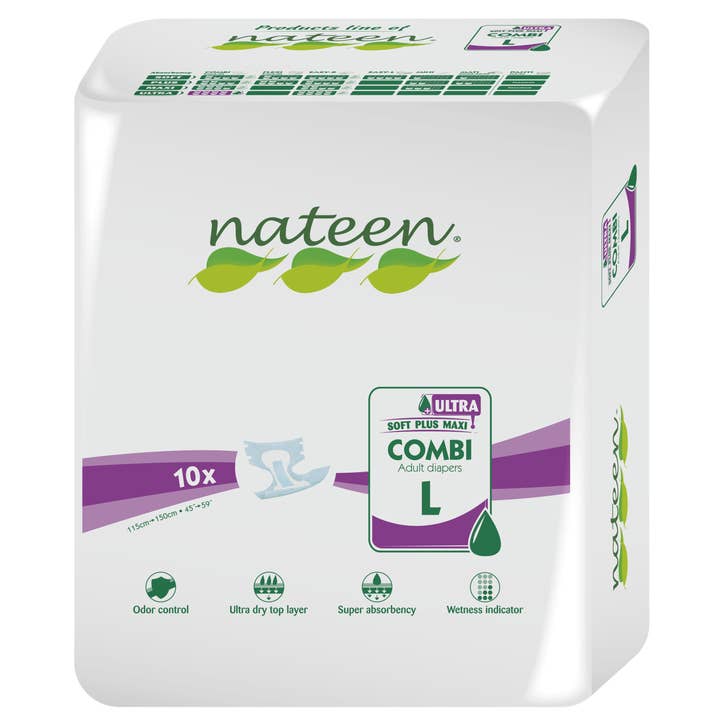 Nateen Canada – Großhandel Inkontinenzeinlagen – Nateen Combi X-Ultra Slip für Erwachsene