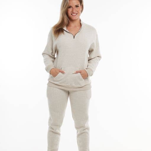 Unisex Nantucker Fleece Quarter Zipper Top for wholesale by Trade Heritage